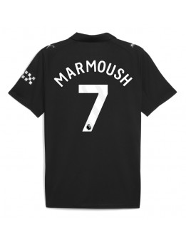 Manchester City Omar Marmoush #7 Replika Borta Kläder 2025-26 Kortärmad